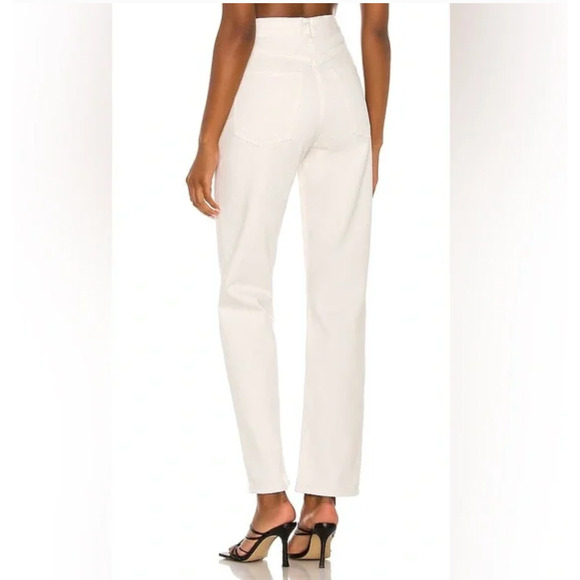 AGOLDE 90's Pinch Waist High Rise Straight Jean in Drum NEW - Picture 2 of 7